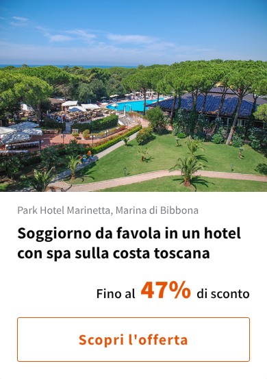 Soggiorno da favola in un hotel con spa sulla costa toscana