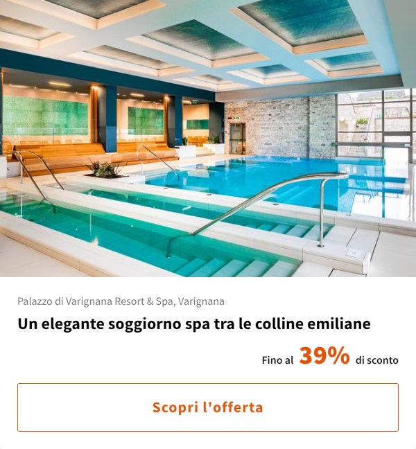 Un elegante soggiorno spa tra le colline emiliane
