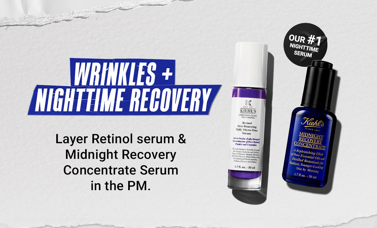 WRINKLES + NIGHTTIME RECOVERY
