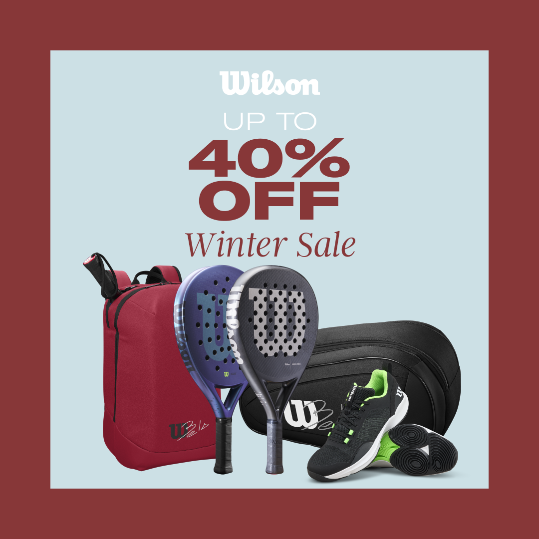 Ultima occasione per risparmiare sugli articoli da padel