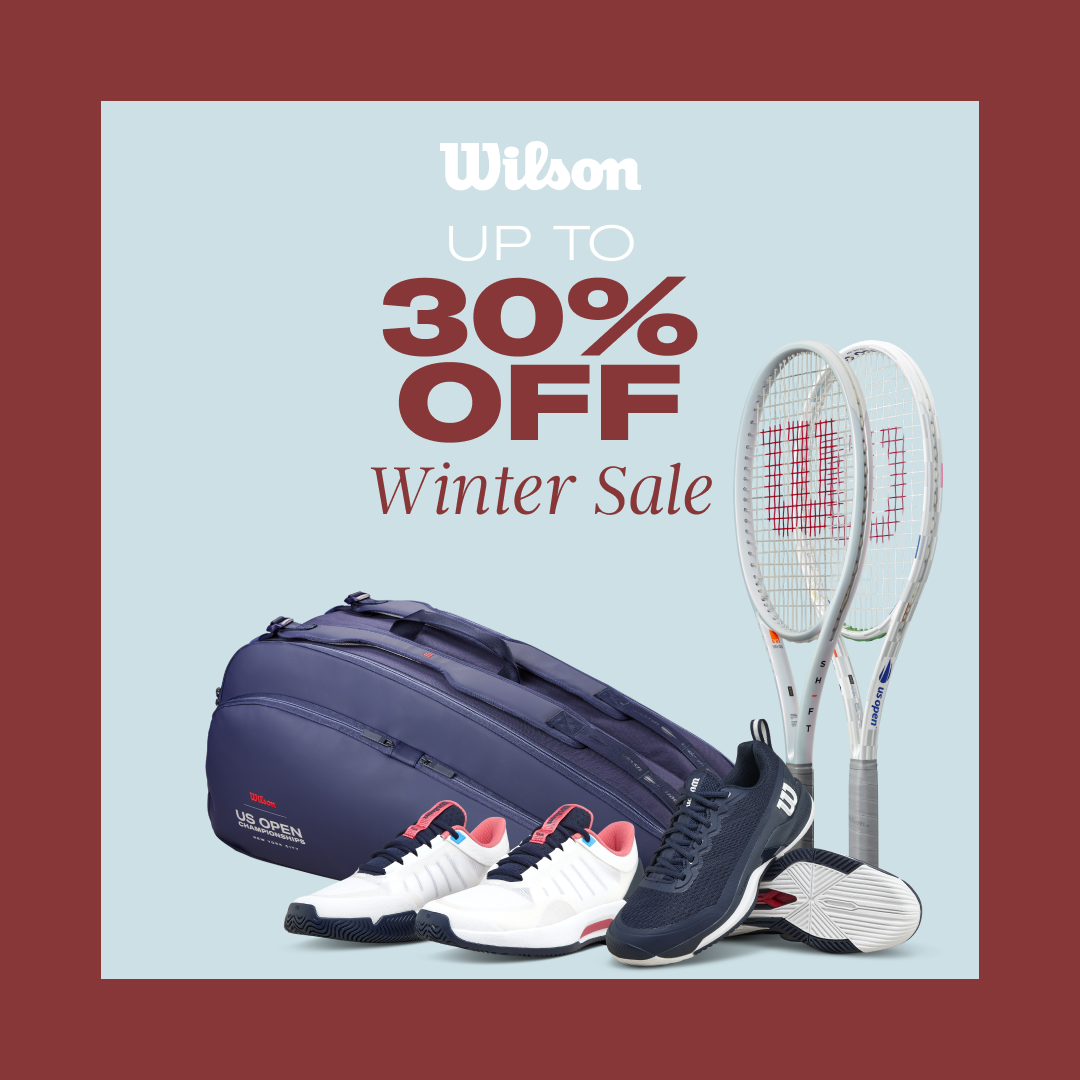 Ultima occasione per risparmiare sugli articoli da tennis