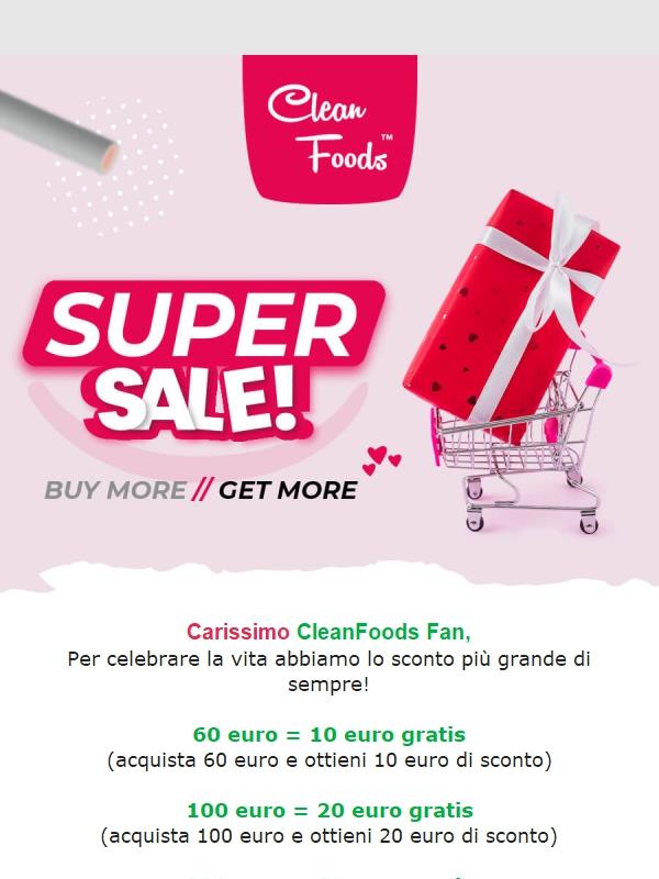 Acquista di più, ottieni di più – 100 euro di sconto totale 😱