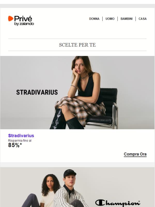 Stradivarius, Champion & North Sails ⎪ Le offerte appena arrivate