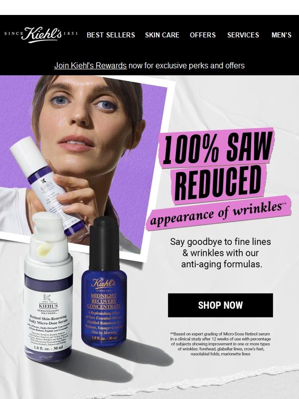 Serums for Wrinkles, Glow AND Recovery