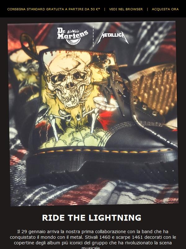 È arrivata la nostra collaborazione con i Metallica