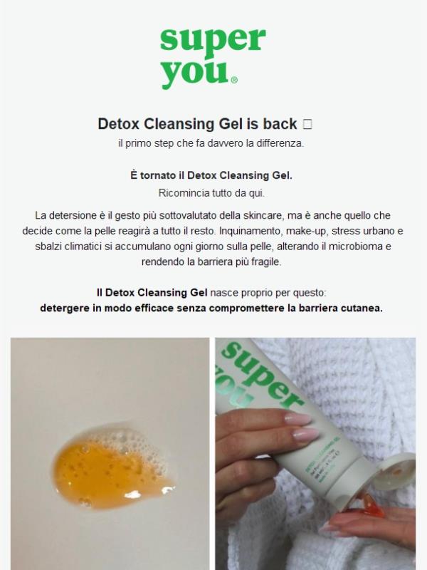 Detox Cleansing Gel is Back – Grab Yours!