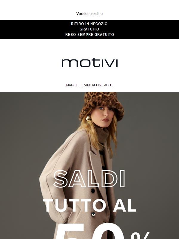 SALDI | Ricorda è TUTTO al 50%!