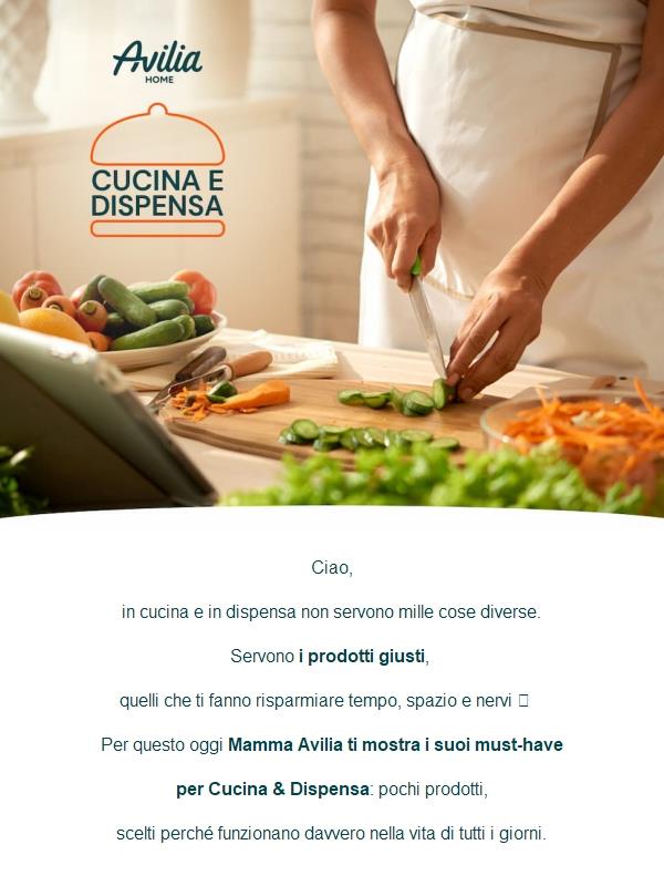 🍽️ Ciao, questi sono i must-have per cucina e dispensa