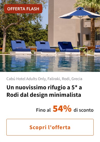 Un nuovissimo rifugio a 5* a Rodi dal design minimalista