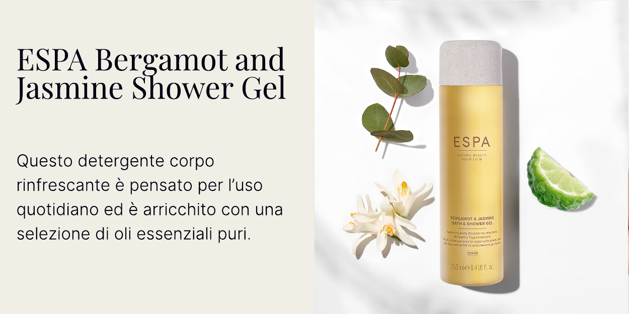 ESPA Bergamot and Jasmine Bath and Shower Gel 250ml