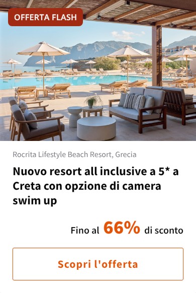 Nuovo resort all inclusive a 5* a Creta con opzione di camera swim up