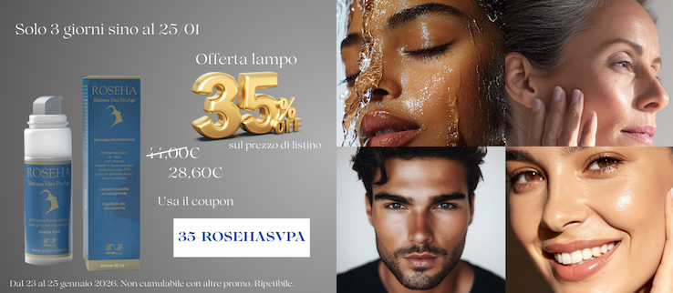 Offerta lampo – 35% sulla Crema Intensa Roseha SVPA