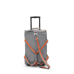 Kipling Trolley Bagaglio a Mano Due Ruote Grigio