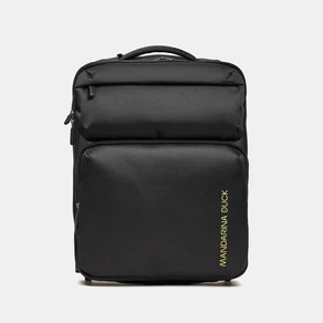 Mandarina Duck Trolley Zaino Bagaglio a Mano in Tessuto Nero