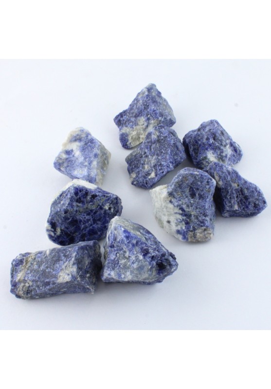 Image of Sodalite Grezza Chakra Cristallo Energia Cristalloterapia Natura Reiki Gemma A+