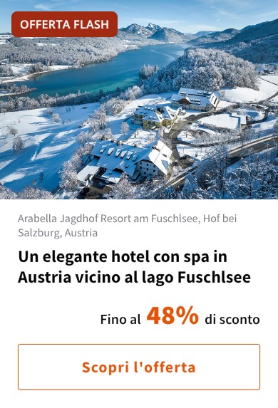 Un elegante hotel con spa in Austria vicino al lago Fuschlsee