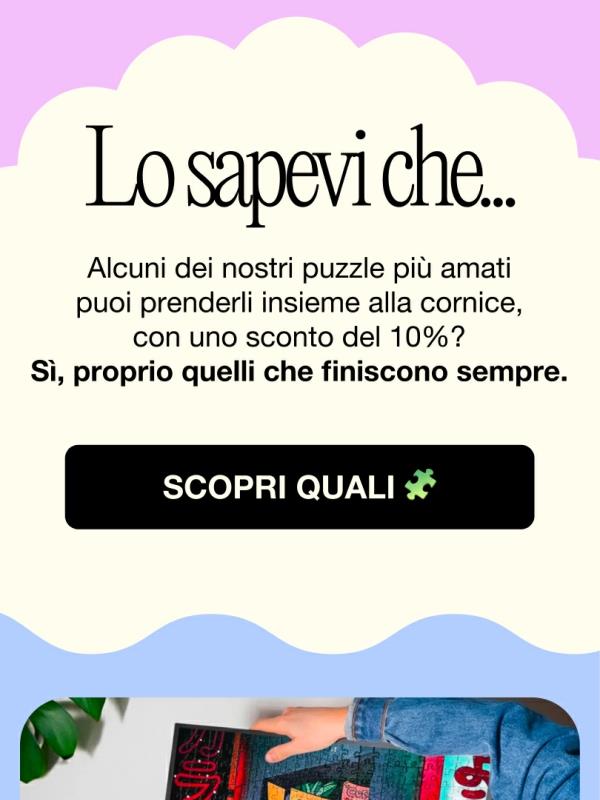 I nostri bestseller. Con un vantaggio in più. 🧩