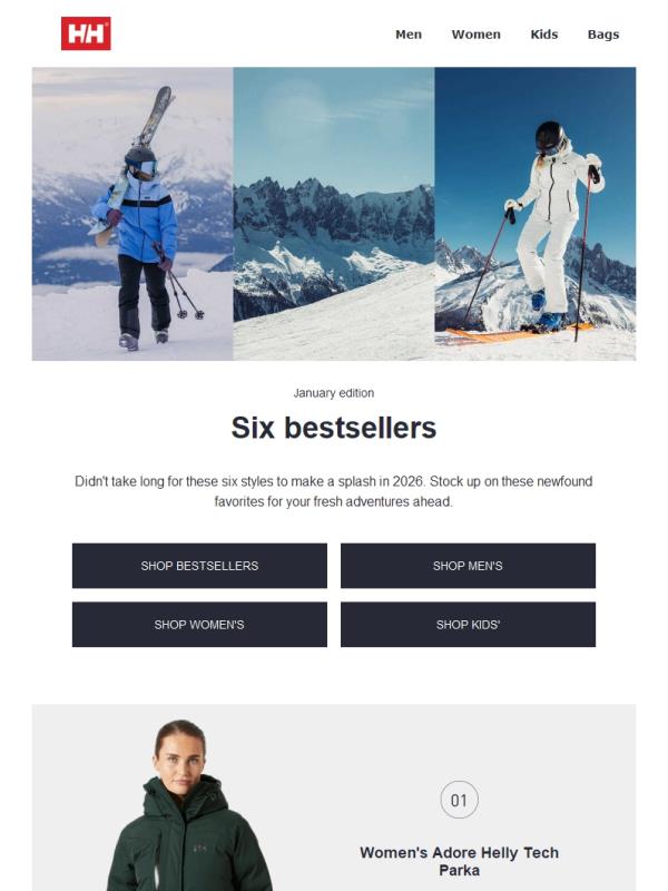 6 new best sellers topping our list