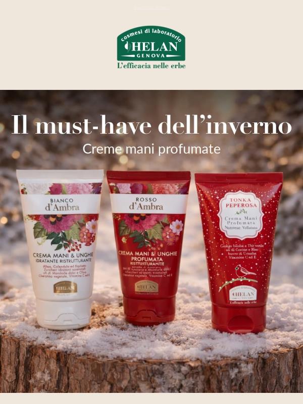 Creme mani profumate: il must-have dell’inverno