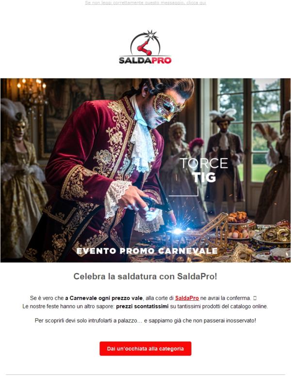 Celebra la saldatura con SaldaPro!