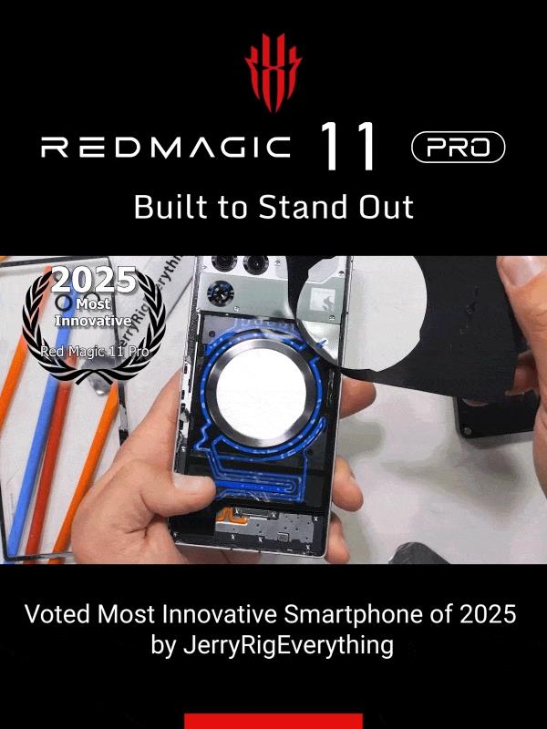 👍 2025’s Most Innovative Phone-REDMAGIC 11 Pro