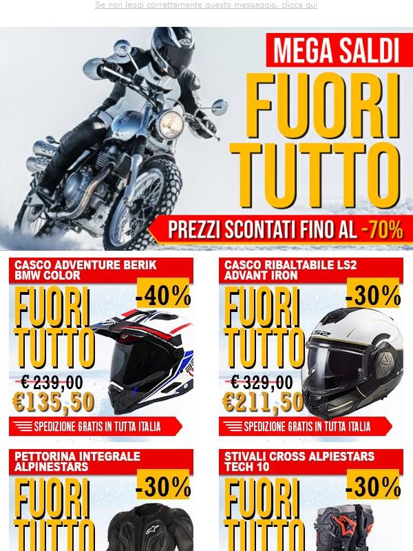 Ultimi 4 Giorni di MEGA SALDI: Fuoritutto fino al -70%! (Anche in negozio)