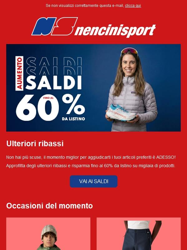 SALDI ULTERIORI RIBASSI