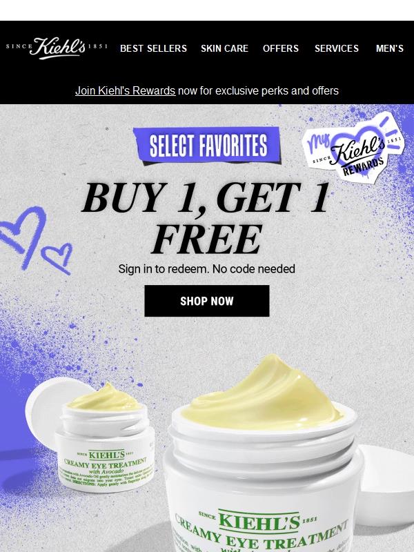 Member Days Starts NOW: Buy 1, Get 1 Free!