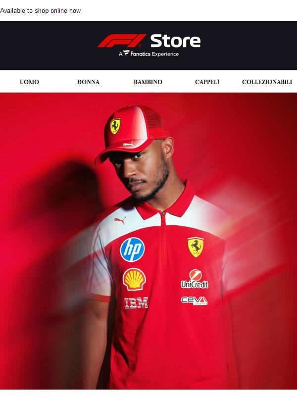 New 2026 Ferrari Caps & Polo are here!