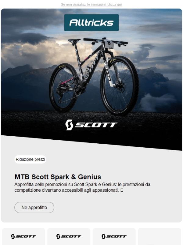 Le Scott Spark & Genius sono in offerta !