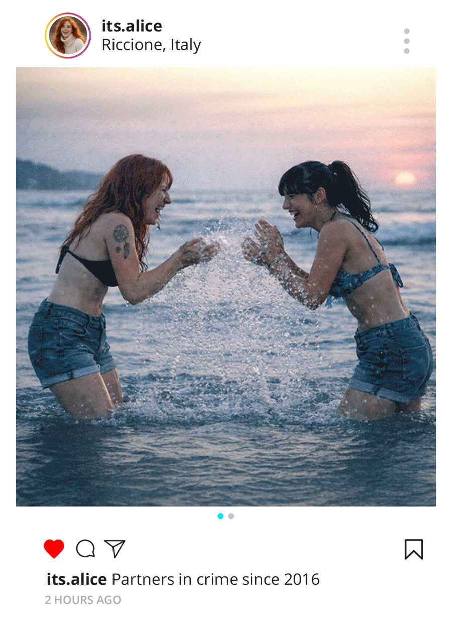 La foto con l’amica di sempre targata 2016 diventa un regalo iconico con le Stampe su tela