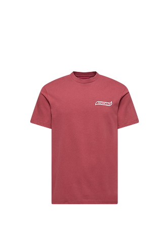 T-shirt logata in cotone