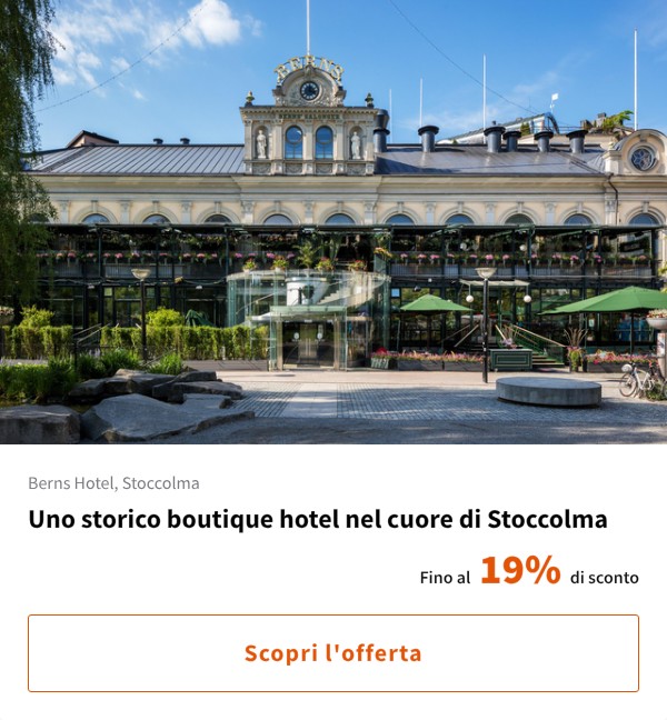 Uno storico boutique hotel nel cuore di Stoccolma