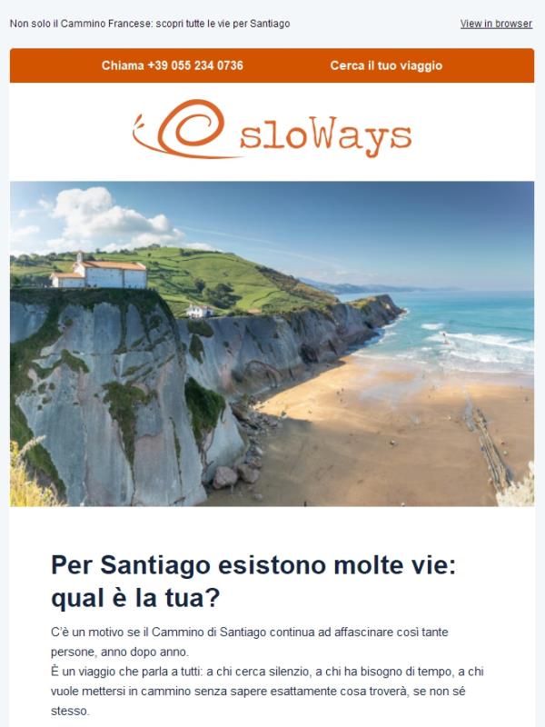 Per Santiago esistono molte vie. Qual è la tua?