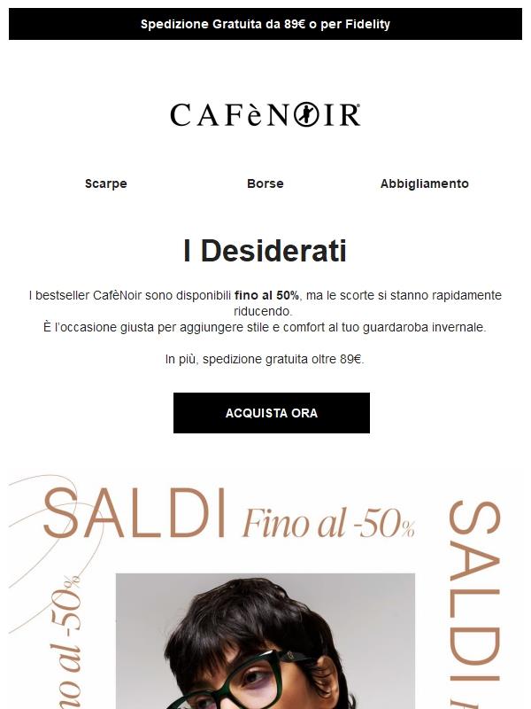 SALDI fino al 50%: i più desiderati stanno finendo.