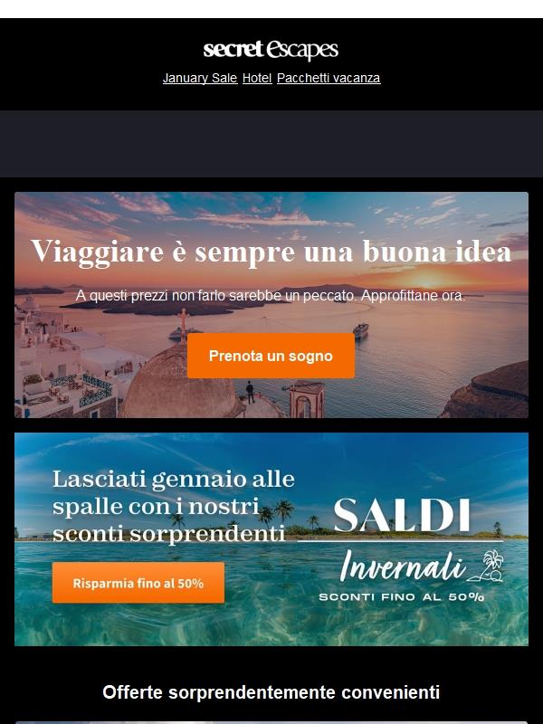 Stanza vuota. Cinque stelle. Prenoti?