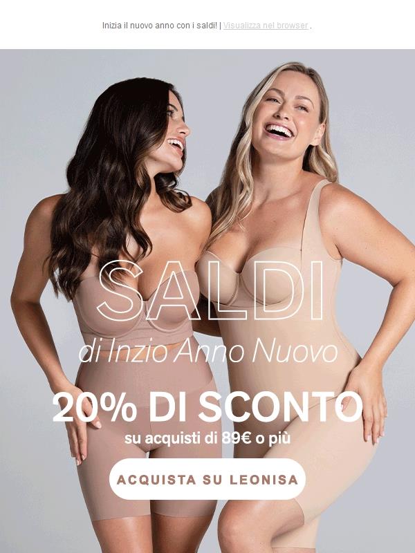 Il tuo 20% DI SCONTO ti aspetta