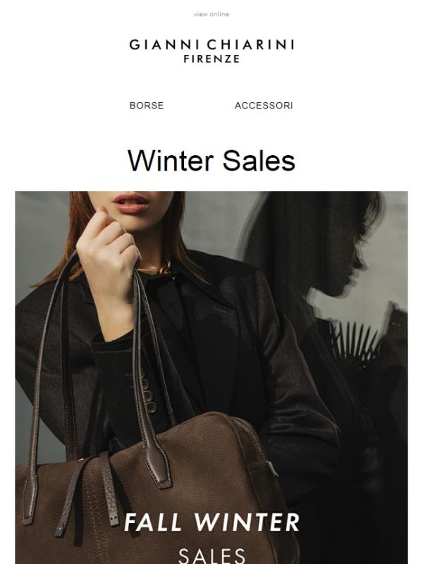 Non perdere i saldi della Collezione AI 25/26