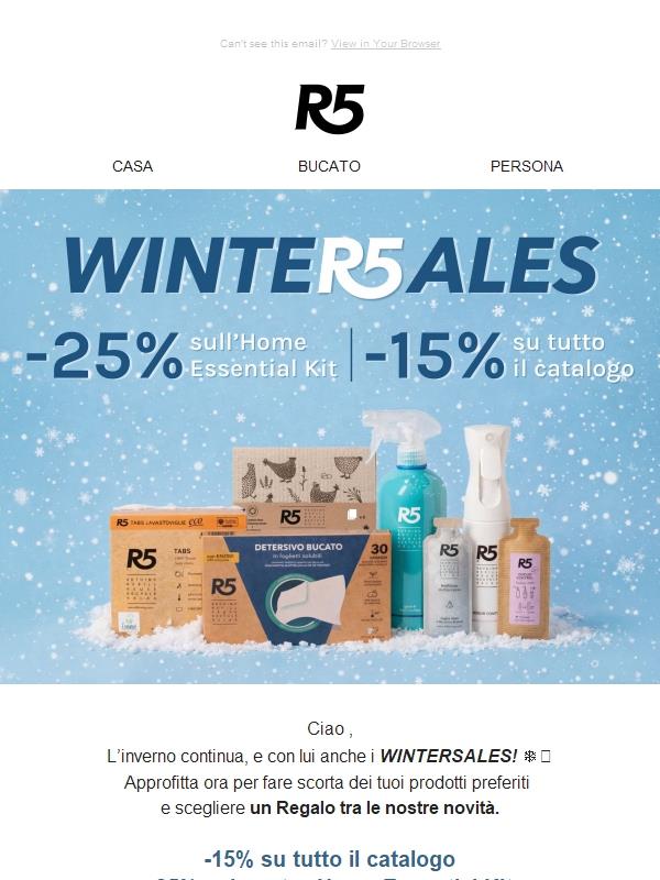 Sconti per i WINTERSALES! ❄️