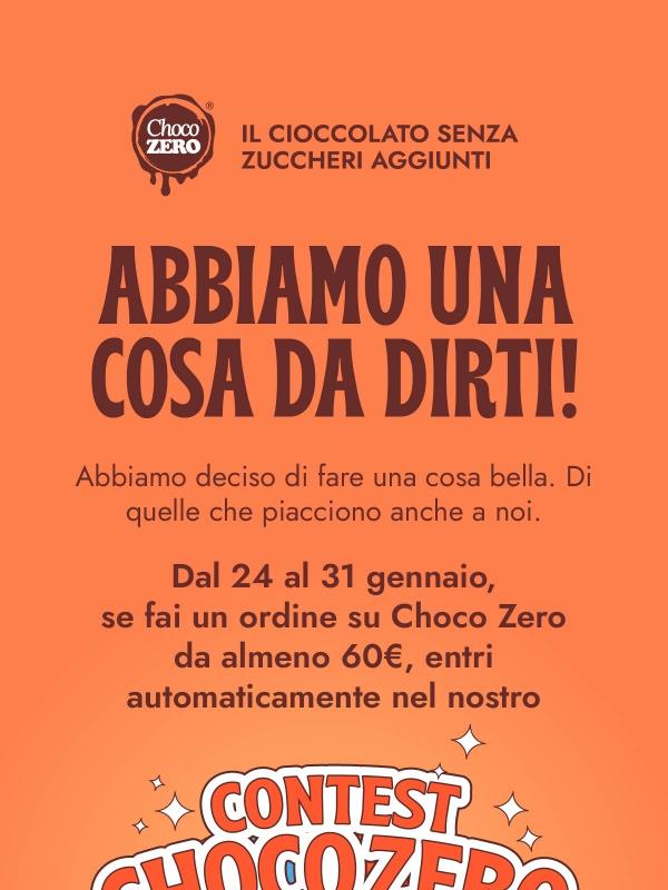 Regaliamo Choco Zero per 1 ANNO! 🍫