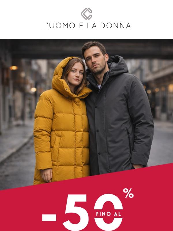 Saldi fino al 50% Ora! Scopri le novità e i migliori look Uomo e Donna a prezzi imbattibili