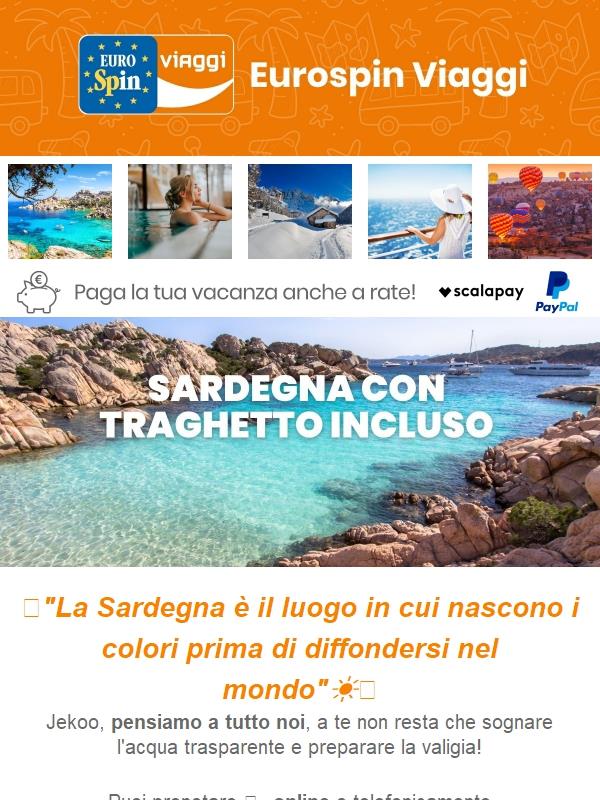 🏖️Sardegna? Ci pensiamo noi, traghetto incluso! 🛳️