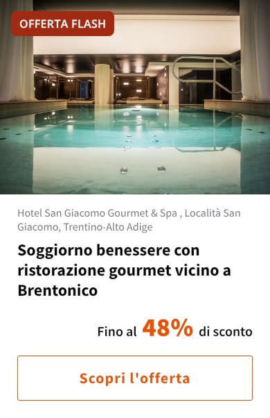 Soggiorno benessere con ristorazione gourmet vicino a Brentonico