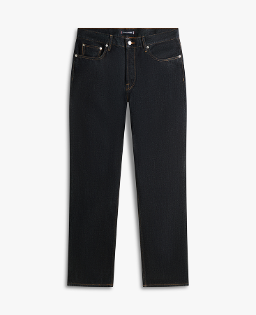 Jeans Dover regular fit dritti in denim cimosato