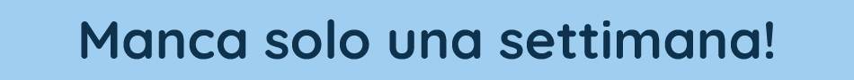 Manca solo una settimana!