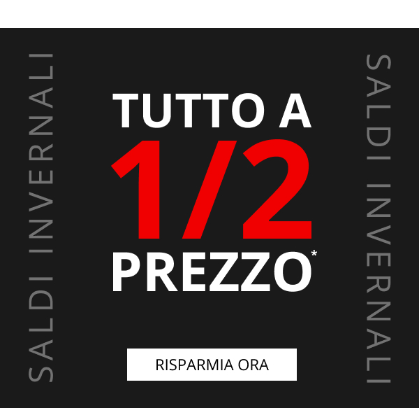 Saldi invernali al -50%