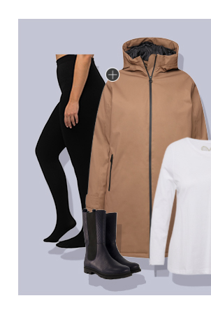 Giacca funzionale e impermeabile HYPRAR con cerniera a cursore doppio