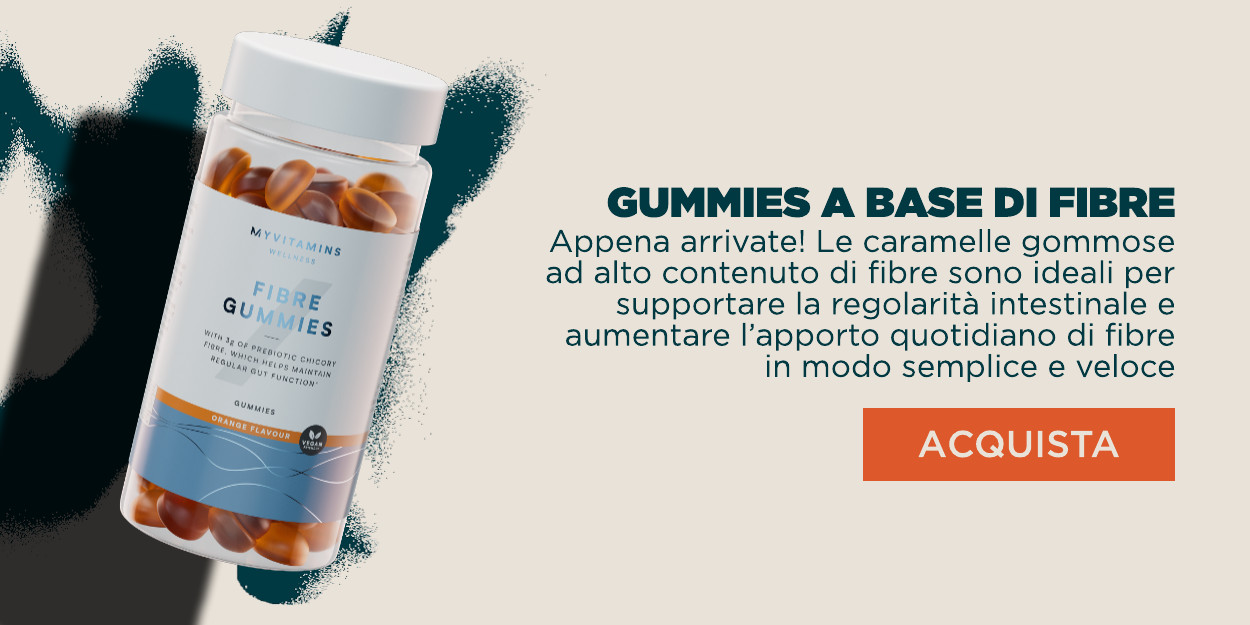 gummies a base di fibre
