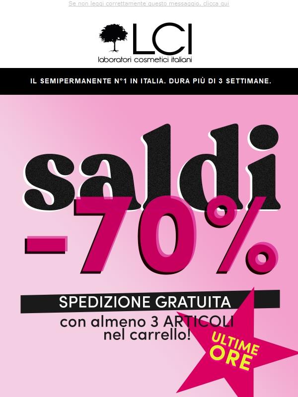 ⏰ ULTIME ORE di SPEDIZIONE GRATUITA ⏰