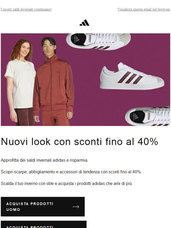 I saldi fino al 40% continuano
